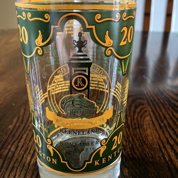 Kentucky Derby & Breeders Cup Glasses 2017 & 2020 - Picture 5 of 6